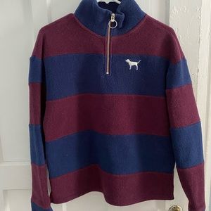 Pink Sherpa Sweatshirt Size XS